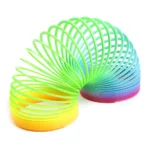 1PC Rainbow Coil Party Walking Slinky Spring Toy - Image 4