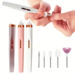 Portable Electric Nail File – Pedicure & Manicure Tool Kit - Image 3