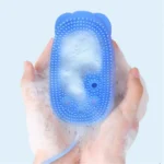 Silicone Body Scrubber Shower Scrub Sponge - Image 3