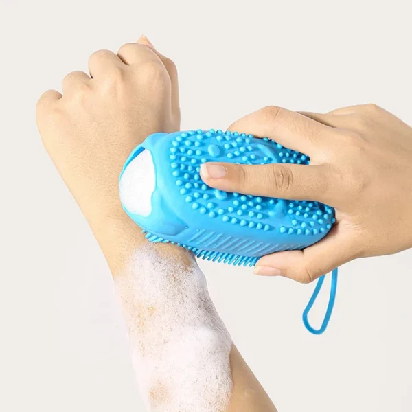 Silicone Body Scrubber Shower Scrub Sponge