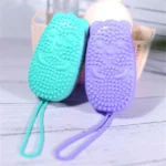 Silicone Body Scrubber Shower Scrub Sponge - Image 2
