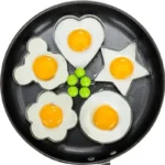 4 Pcs Stainless Steel Fried Egg Molds - Image 3