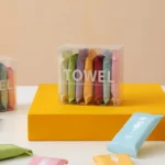 7 Pcs Outdoor Cotton Super Absorbent Compressed Towel Tablets - Image 2