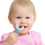 U-Shaped Silicone Baby Toothbrush