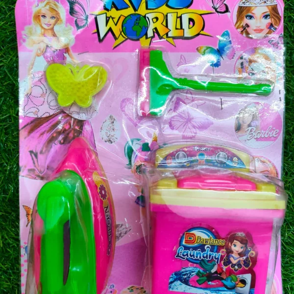 Barbie Laundry Toy Set for Kids (1 Set)