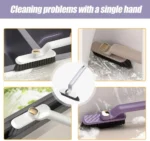 Rotating V Shaped Hard Bristle Cleaning Brush - Image 2