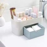 1Pcs Multifunctional Cosmetic Storage Box with Single Drawer - Image 3