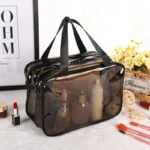 Multipurpose Waterproof Cosmetic Transparent Travel Bag - Image 3
