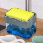 Liquid Soap Pump Dispenser With Sponge Holder - Image 3
