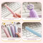 Portable Plastic Comb with Lid - Image 4