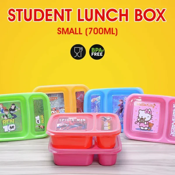 Marvel Cartoon Character Hero's Lunch Box