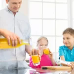 Square Transparent Juice Bottle - Image 3