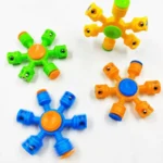 Spin and flip combo Fidget Spinner(Random Colour) - Image 2