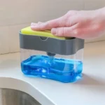 Liquid Soap Pump Dispenser With Sponge Holder