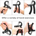 Adjustable Hand Gripper Power Wrist Strengthener - Image 3
