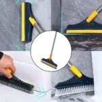 2 In 1 Long Handle Removable Wiper Floor Scrub Brush(26inch) - Image 3