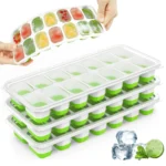 14 Cube Ice Tray With Silicone Base