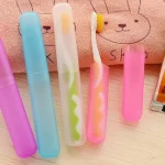 Pack of 2 Anti Bacterial Toothbrush Travel Case