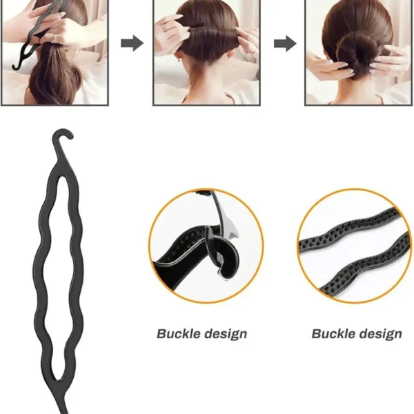 2 Pcs Twist Magic Hair Styling Braid Tool