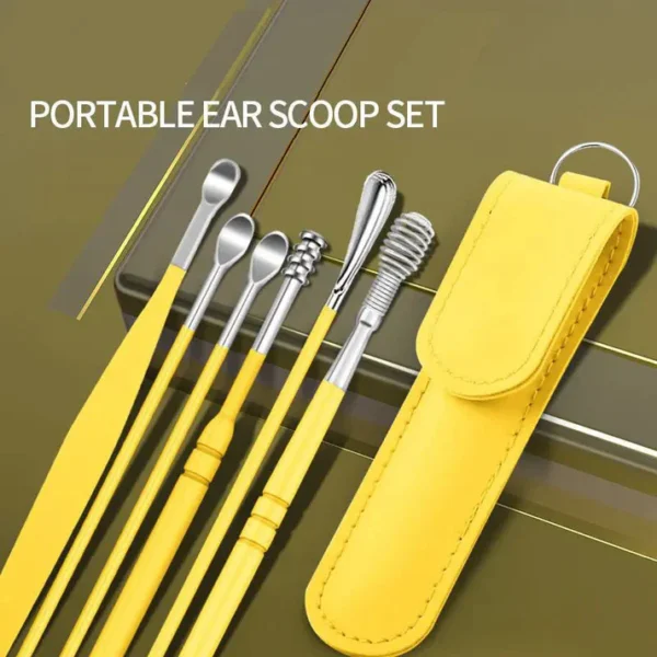 6-in-1 Ear Pick Earwax Cleaner Tool Set