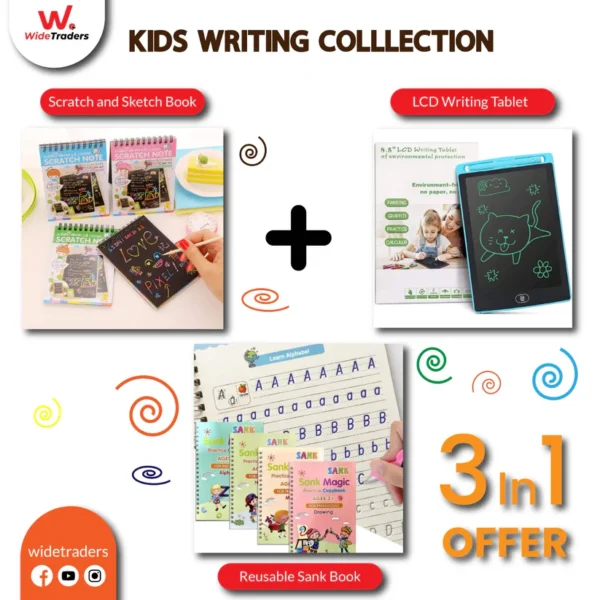 Kids Writing Collection 3 in 1 Deal