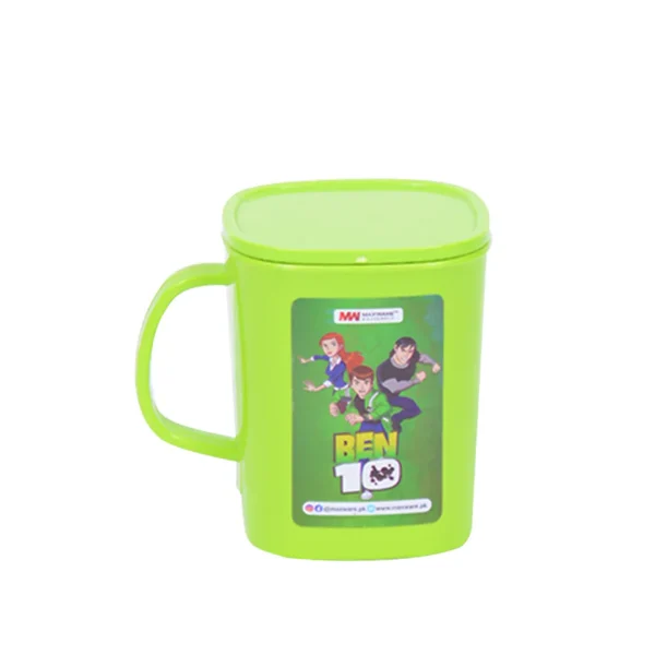 1 Pcs Kids Smiley Face Mug With Lid
