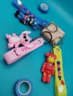 2 Pcs Random Animated Characters Keychain - Image 2