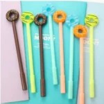 1 Pcs Cute Donuts Gel Pens(Random Colour) - Image 2
