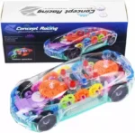 Transparent Colorful Car Toy - Image 2